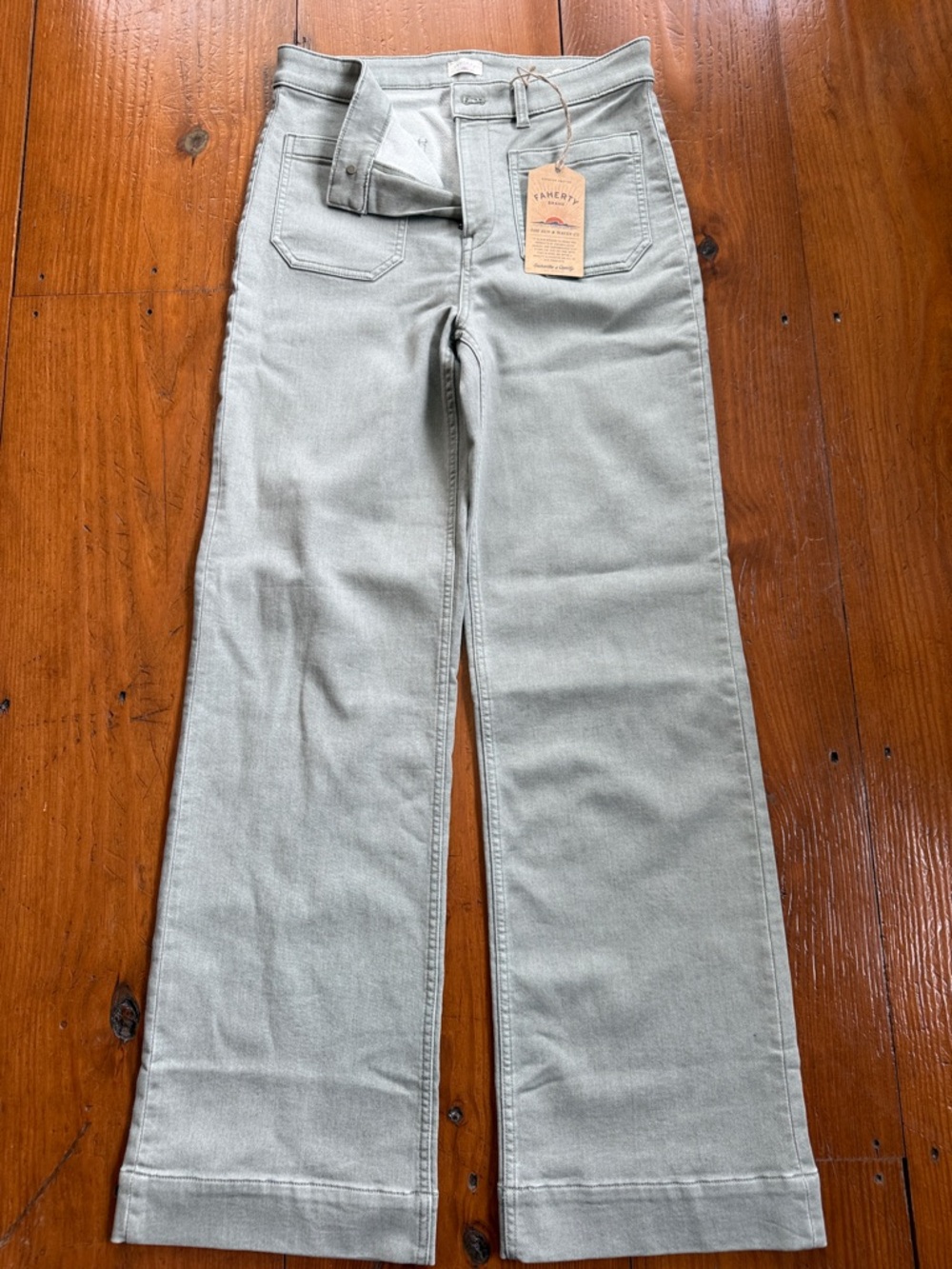 NWT FAHERTY soft denim jeans sz30